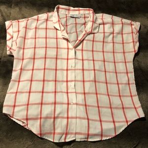 Vintage Oak Hill Shirt White and Red